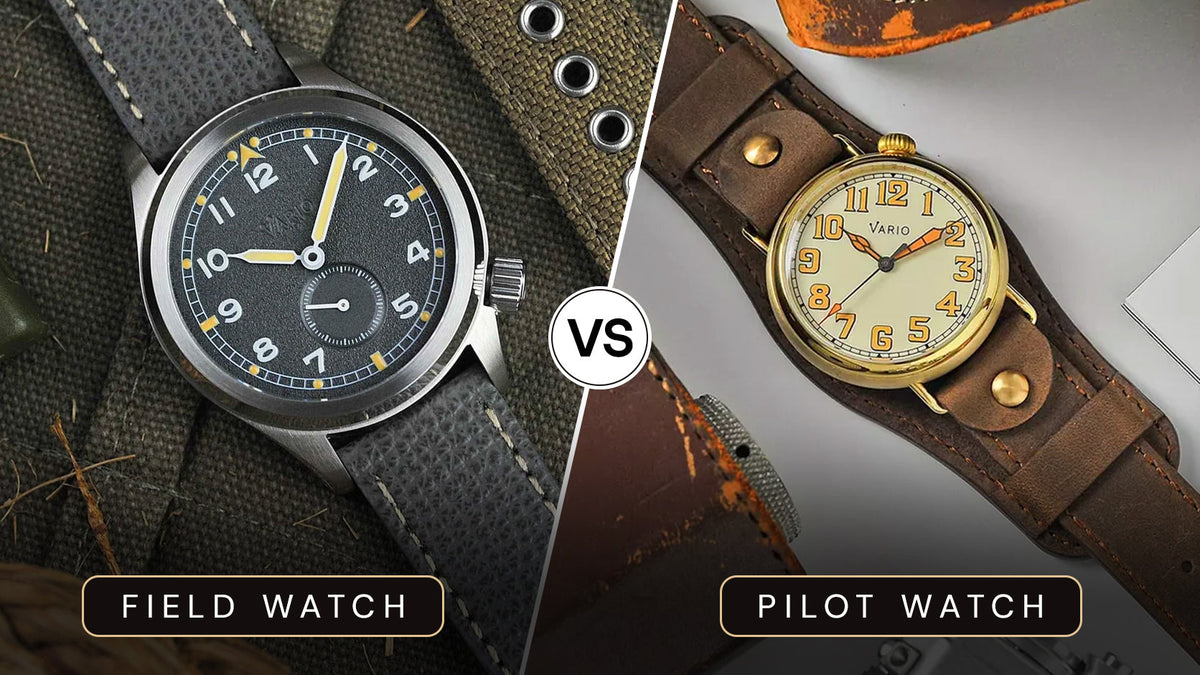 Field Watch vs. Pilot Watch: What’s the Difference?