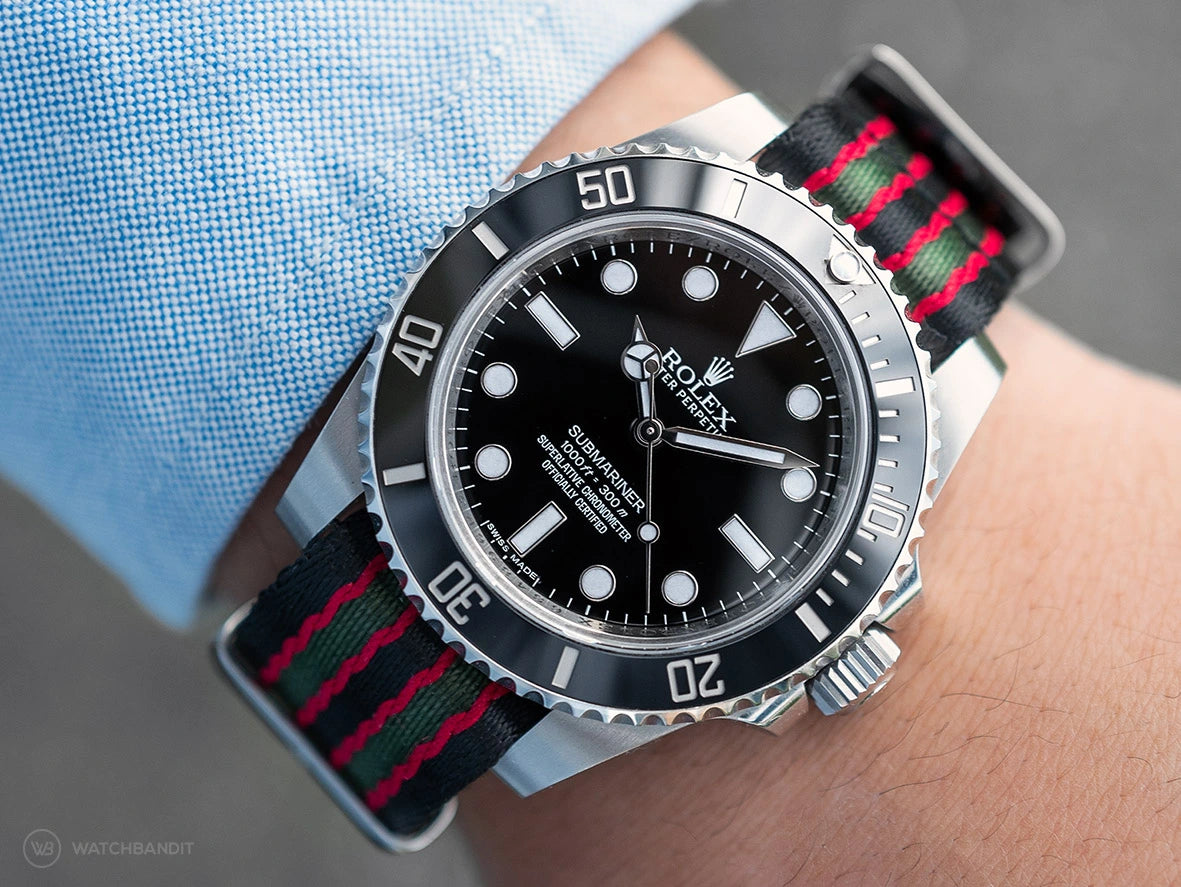 Rolex Submariner-Bond strap-Wrist shot