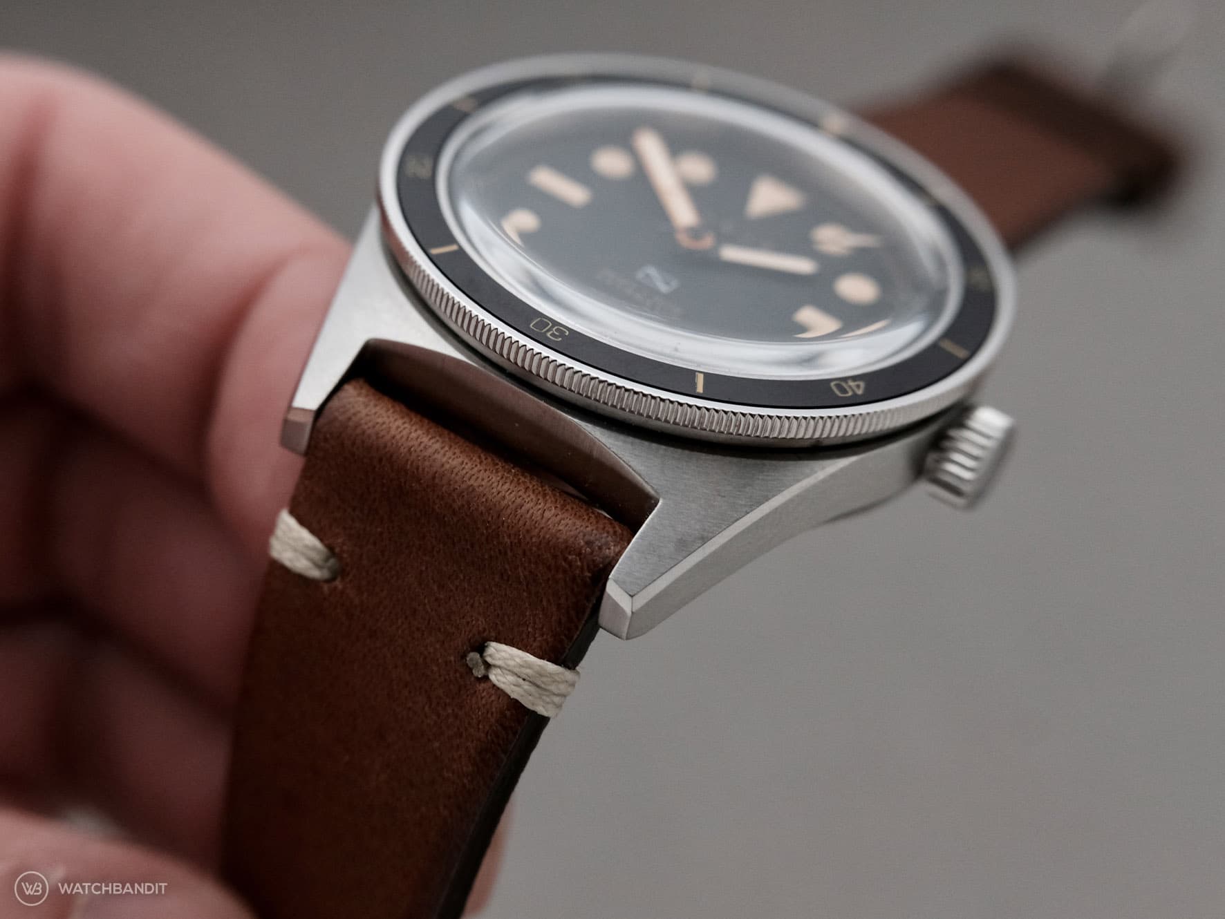 Watchbandit leather strap