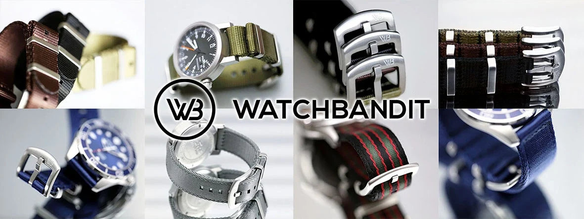 Watchbandit premium nylon watch straps