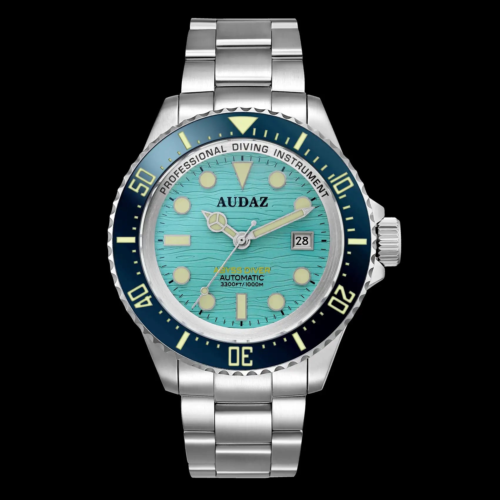 Audaz - Abyss Diver - ADZ-3010-07 - Aqua Blue Textrued