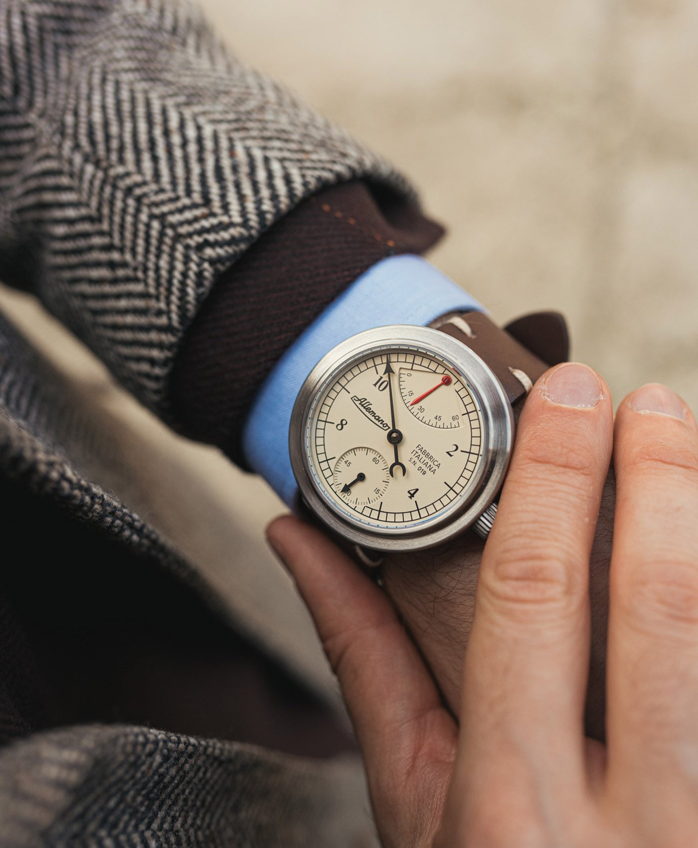 Allemano - Collection 1919 - Man-light-wrist shot-min
