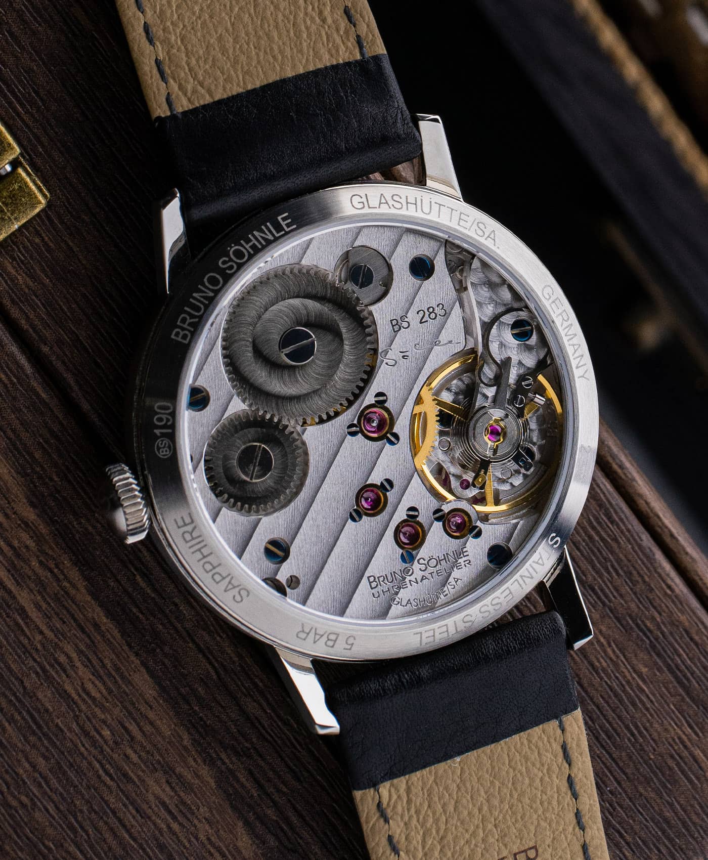 Bruno Söhnle Atelier caliber BS 283 (base movement Unitas 6498) 2-min