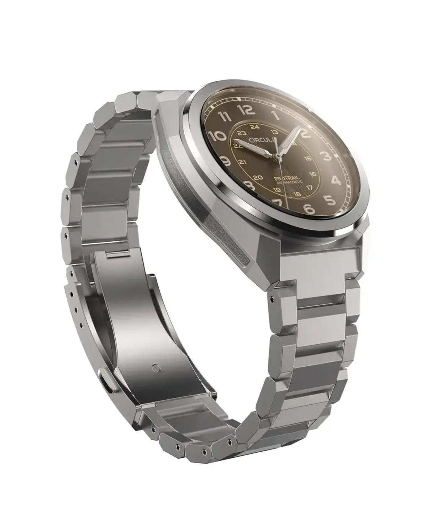 Circula ProTrail Umber - steel bracelet - side