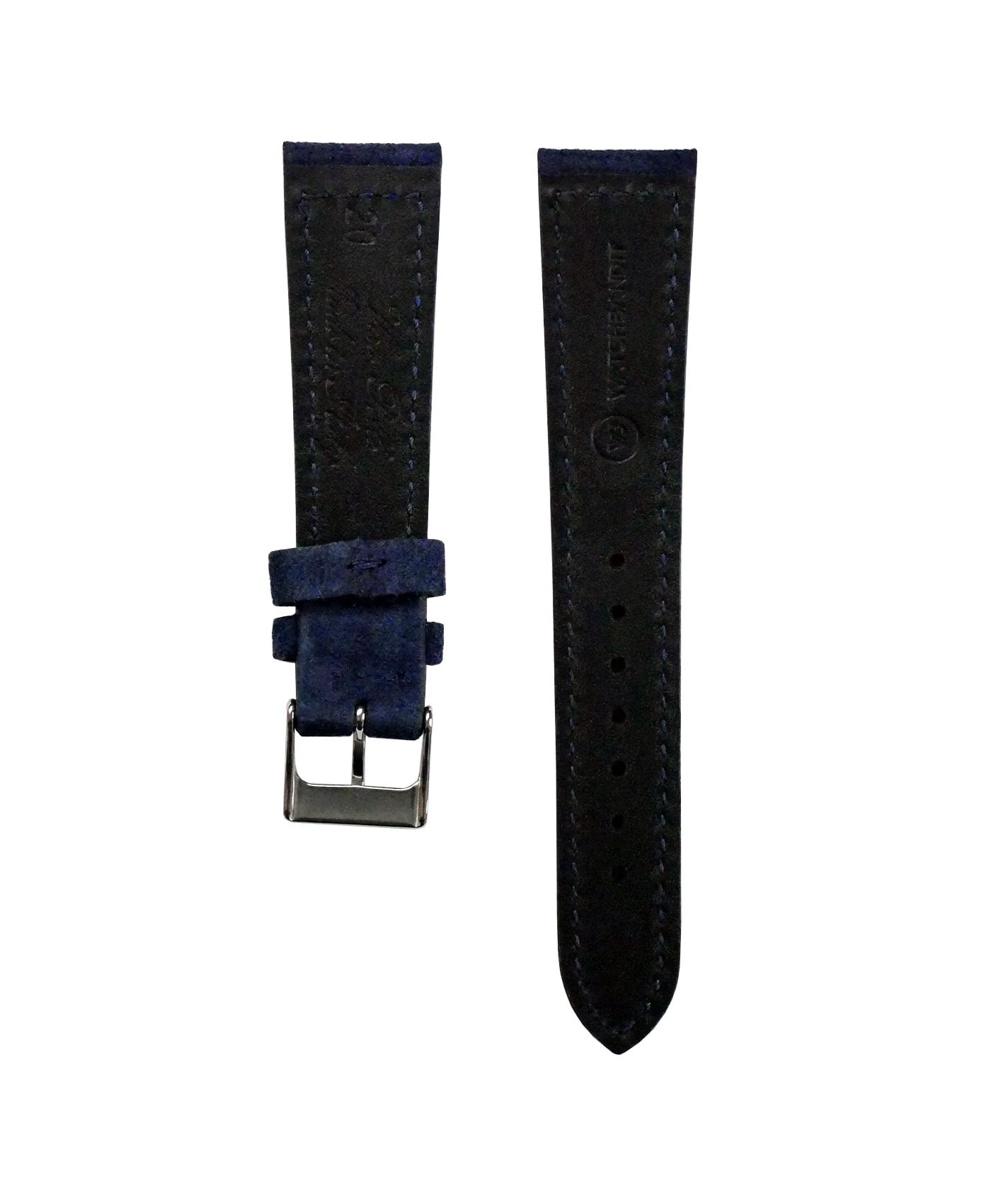 Classic Suede Strap – Dark Blue - WB Original - back-min