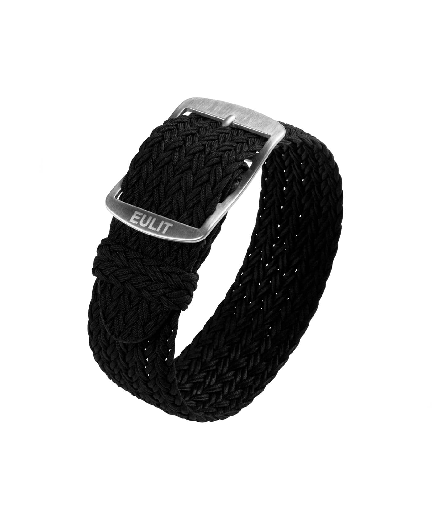 Eulit Perlon Watch Strap_Black