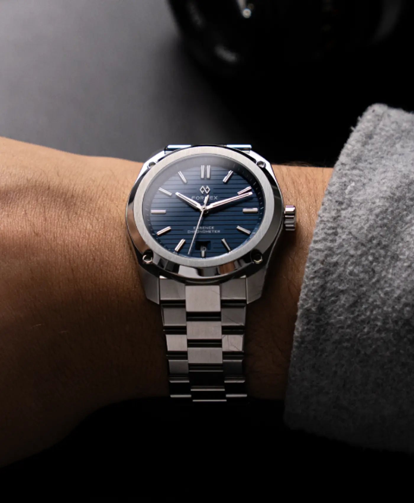 Formex - Essence FortyOne (41mm) Automatic Chronometer - Blue - wrist shot