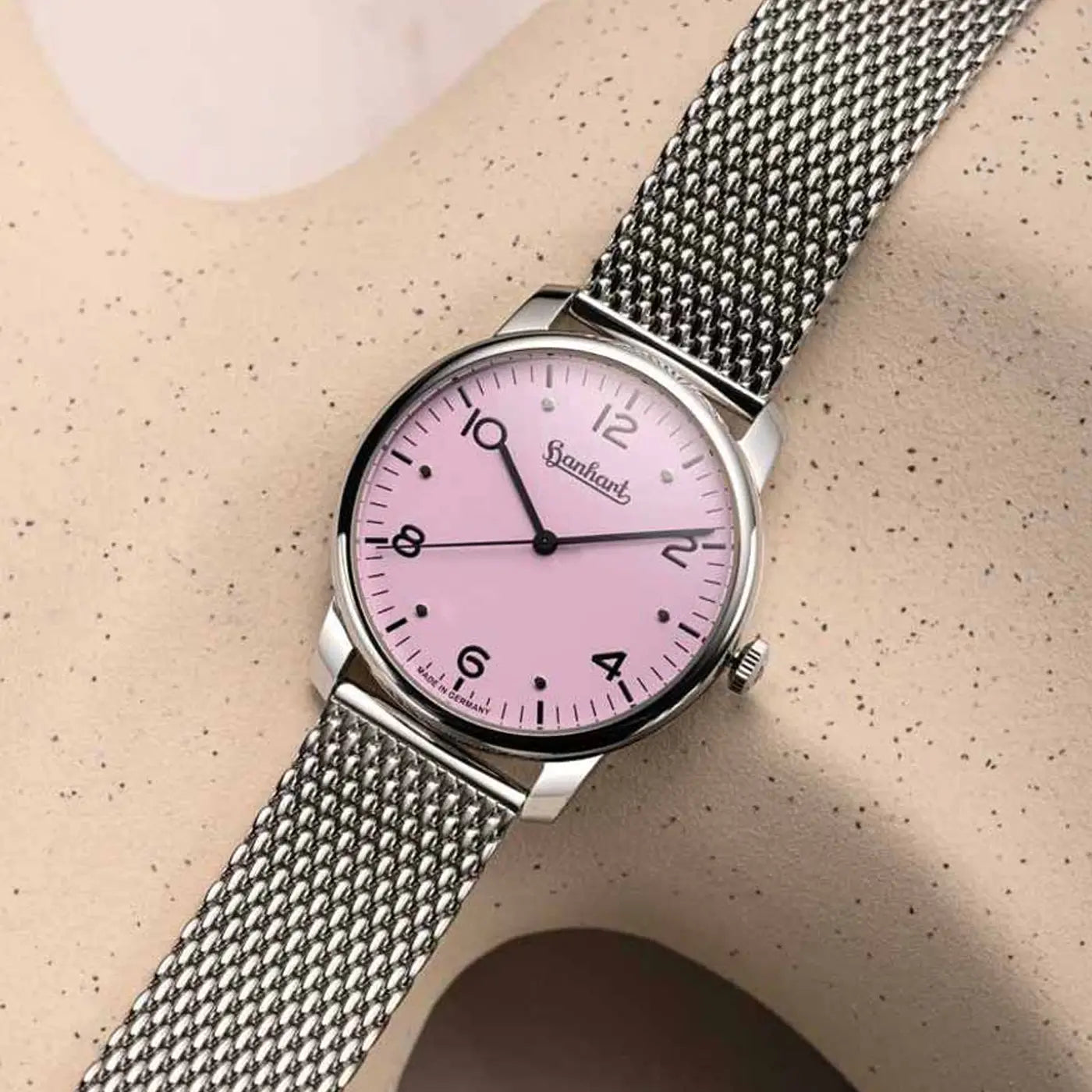 Hanhart - PIONEER Silva - Rosé - 38.5 mm - mesh - mood