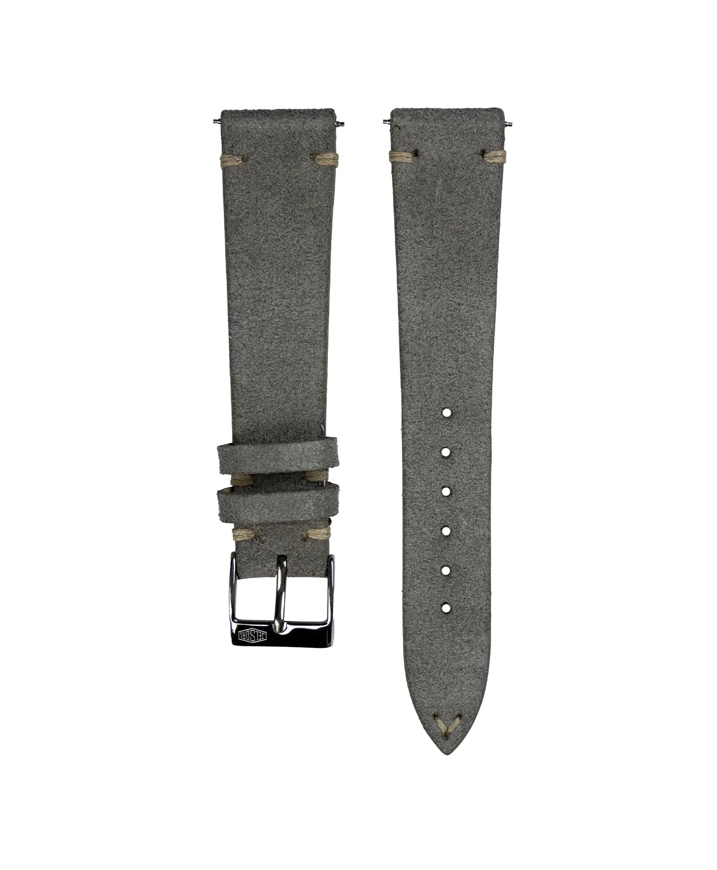 Jelsdal - Vintage Suede Watch Strap - Grey