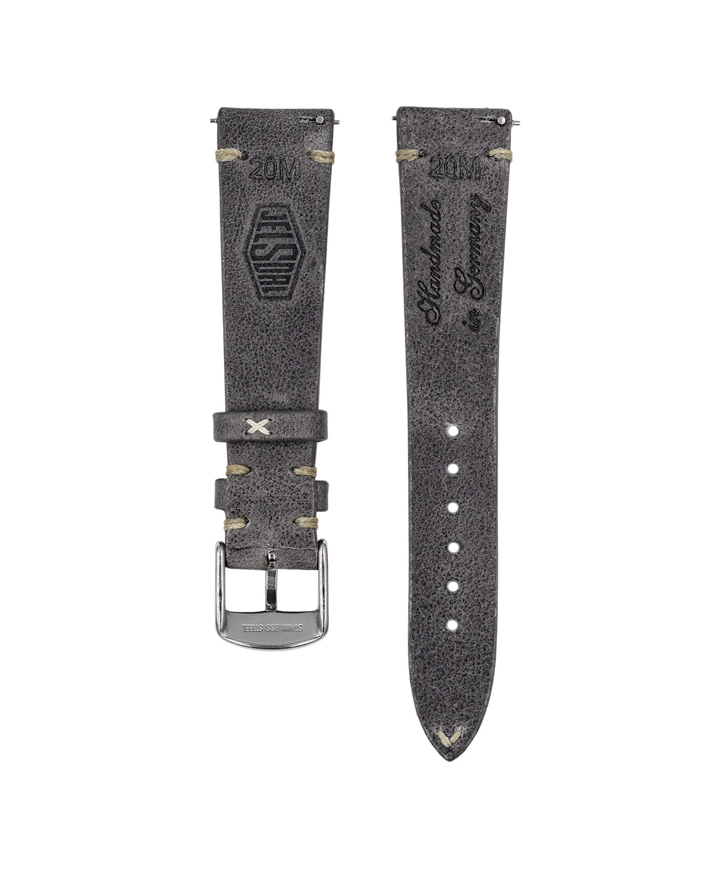 Jelsdal_Vintage-Watch Strap-Gray-back-min