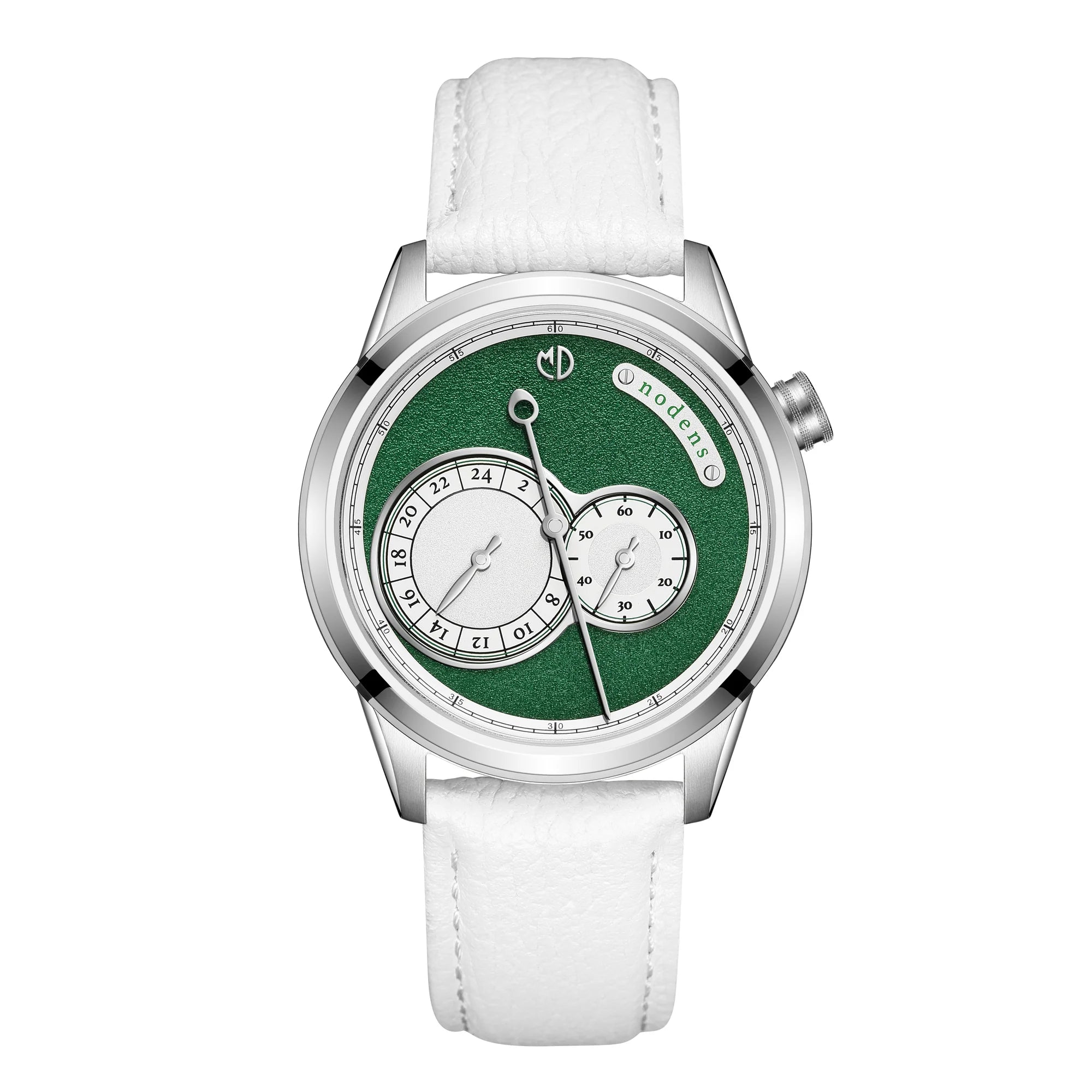 MD Watches Studio - Supernatural - Nodens - Arctic White Leather