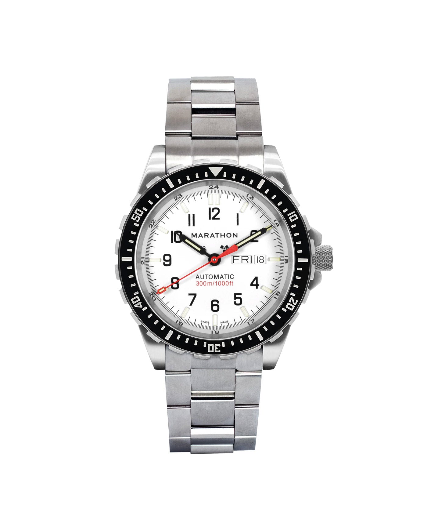 Marathon - 46mm Arctic Edition Jumbo Day/Date Automatic (JDD) With Sta