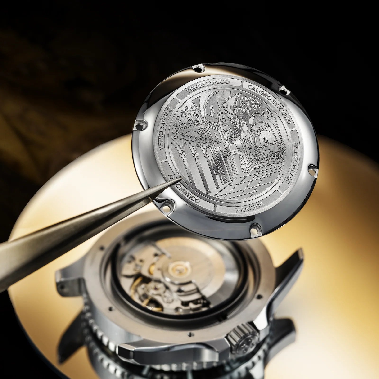 Nereide Aureo 42 - 4521590S case back