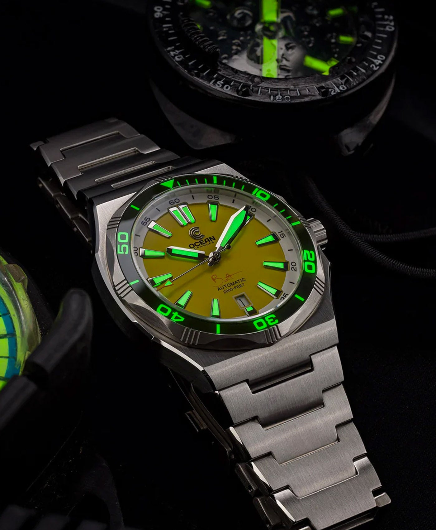 Ocean Crawler Bolt - Yellow - lume