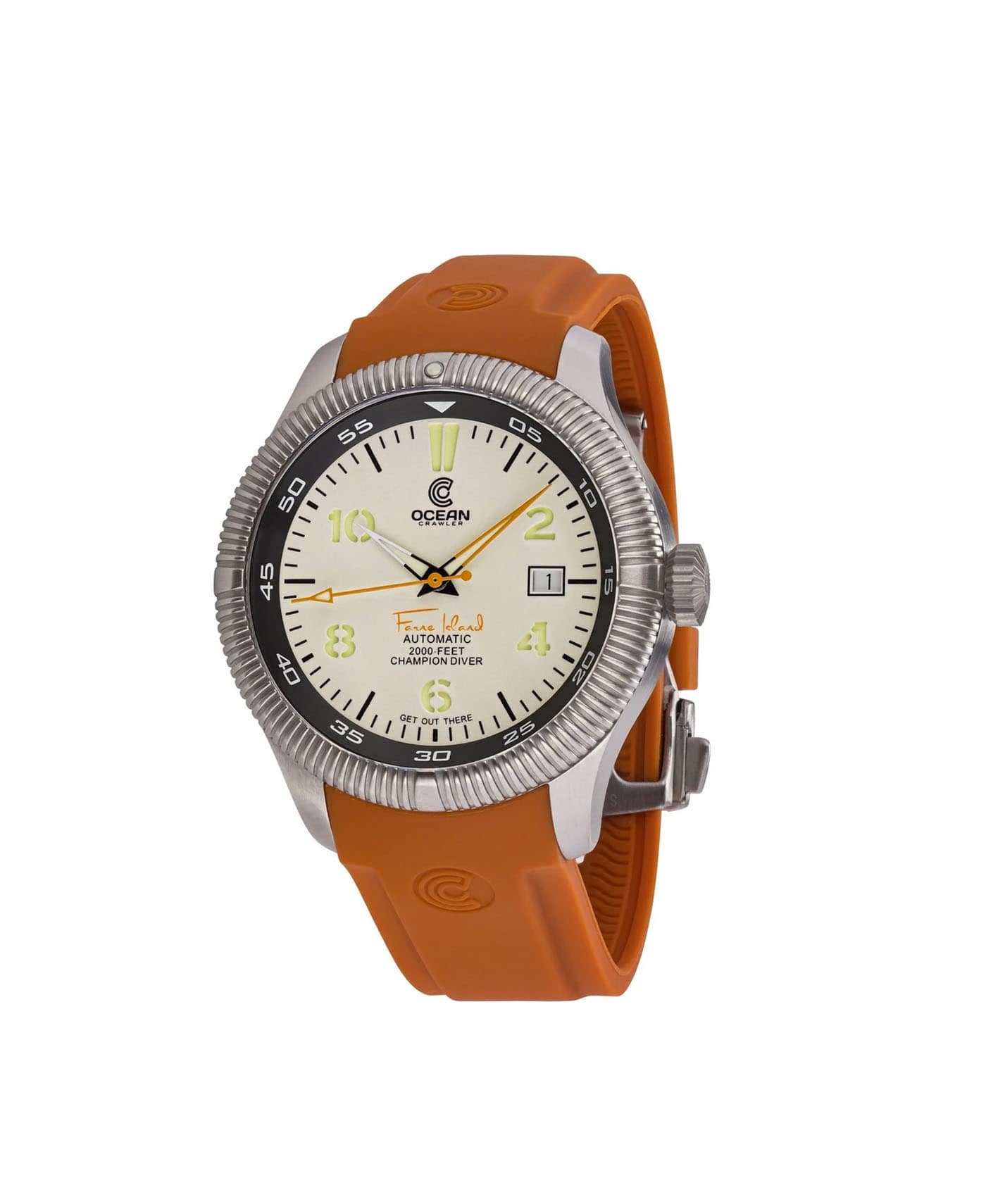 Ocean Crawler Champion Diver - Full Lume V2 - Front-min