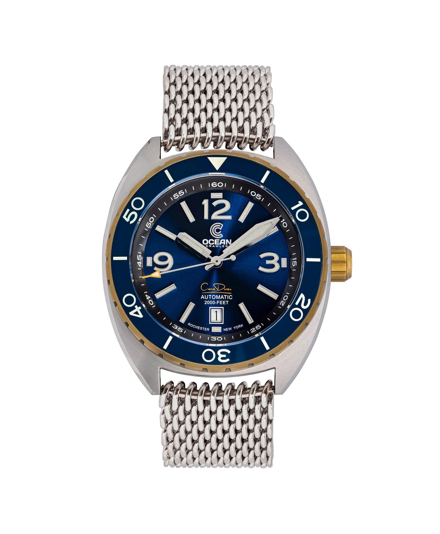 Ocean Crawler Core Diver - Collector's Bronze - Blue - Mesh