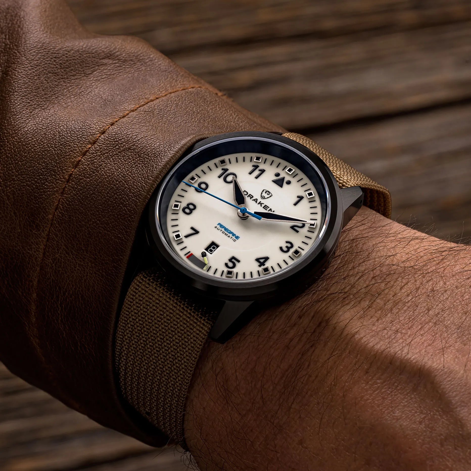 Draken Peregrine-B-White-DLC-wrist shot