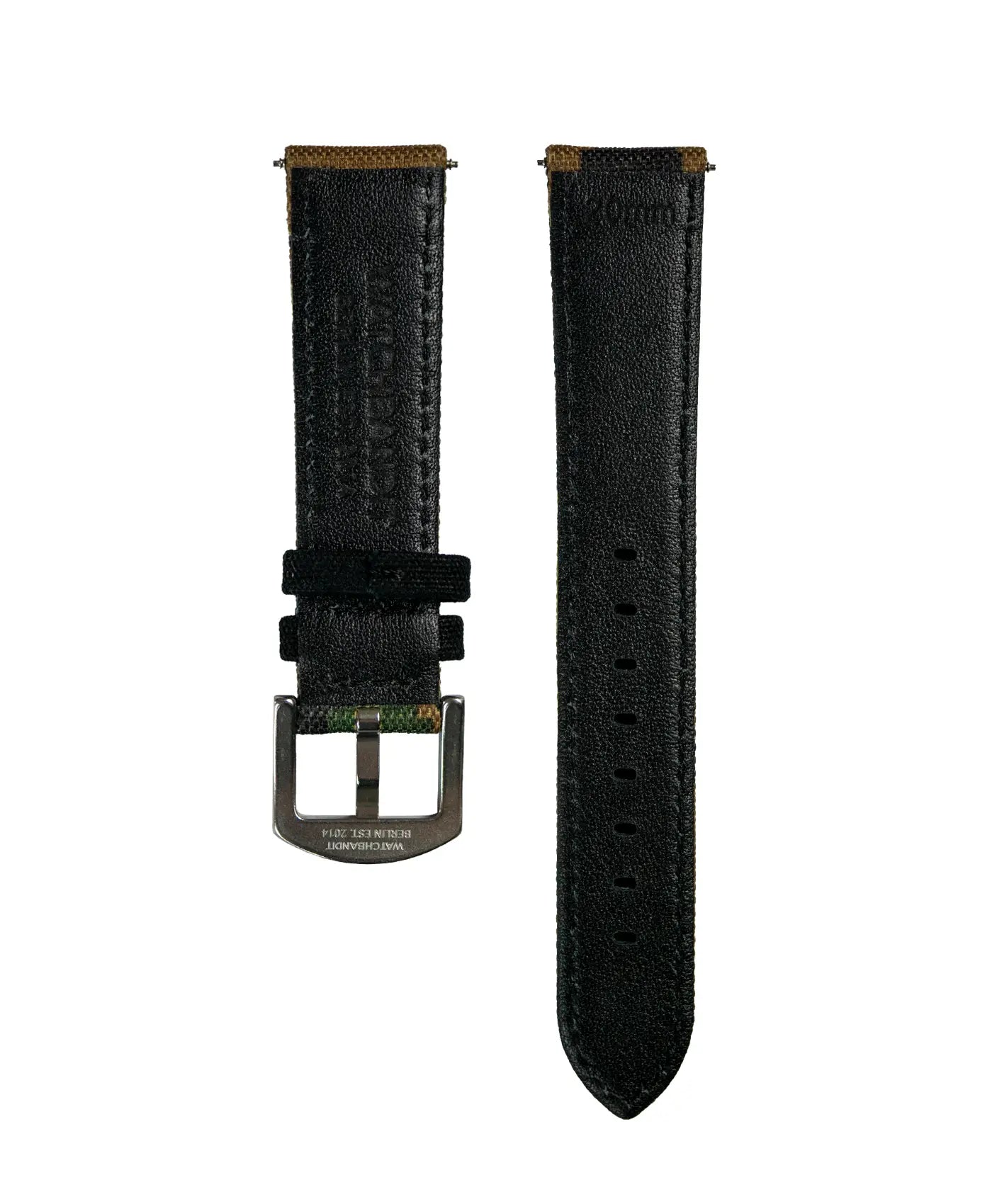 Premium Sailcloth Watch Strap - Camouflage | WB Original