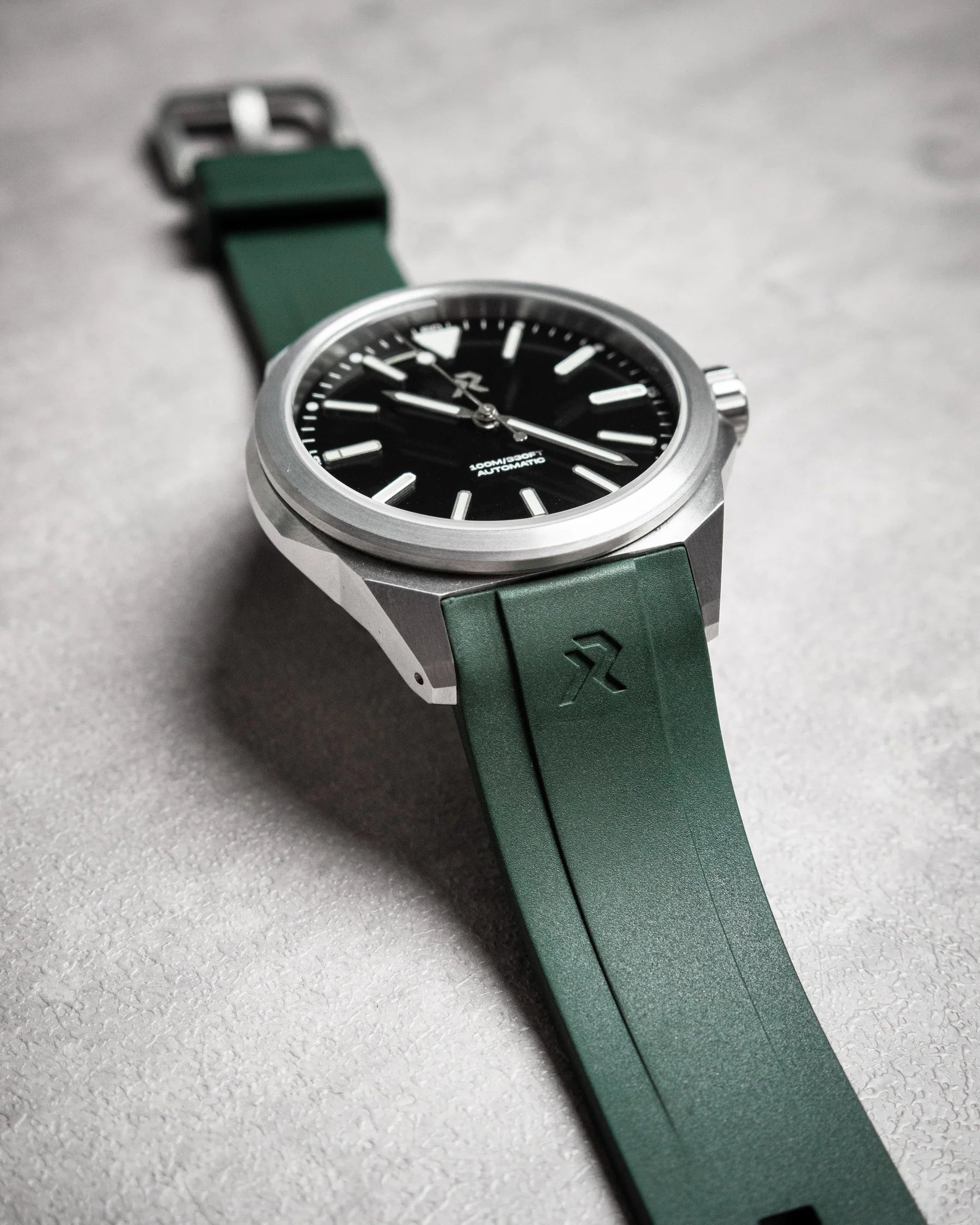 RZE - HexaFlex 2.0 Rubber Strap - Forrest Green