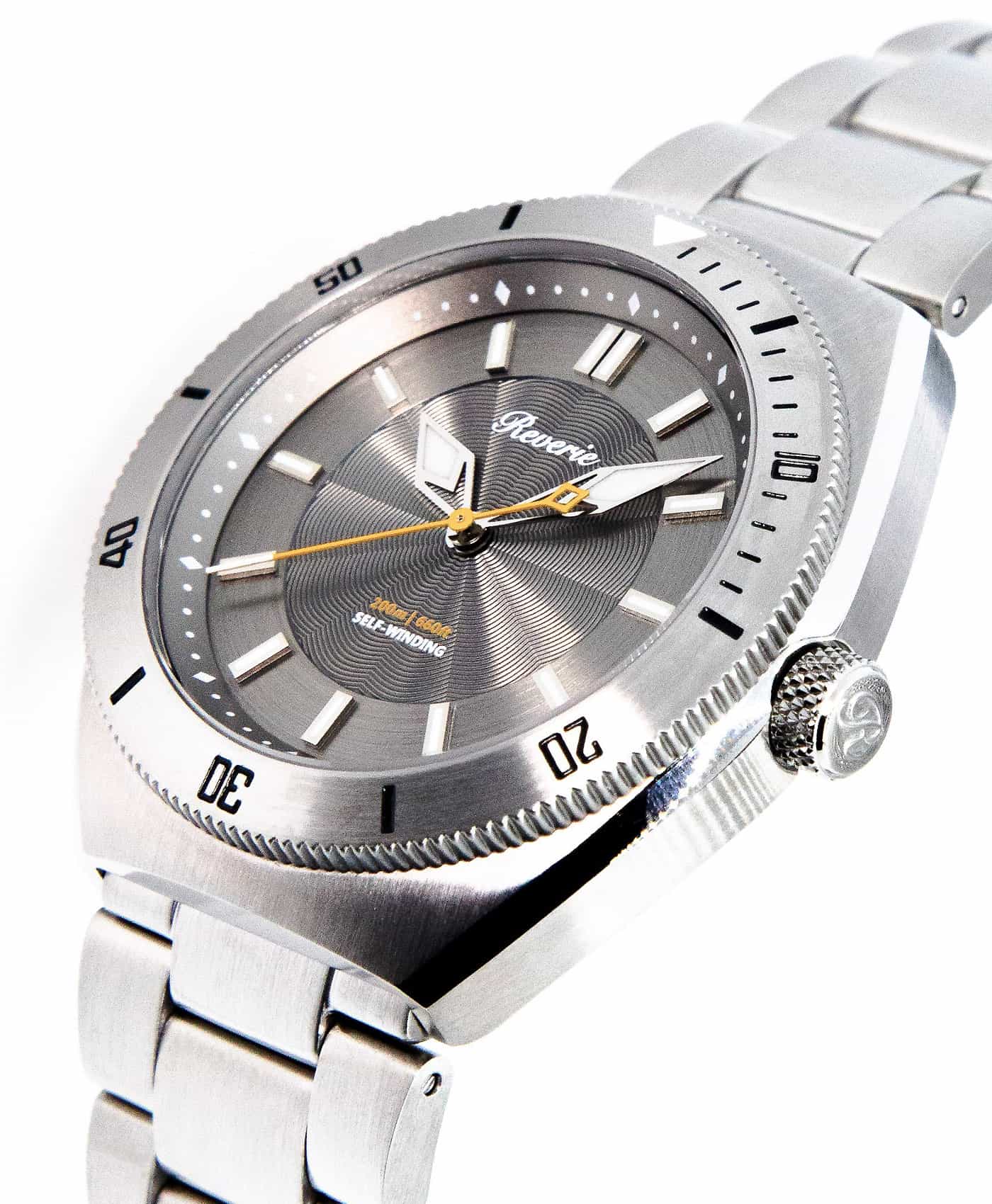 Reverie - Diver - Dive Bezel - Grey