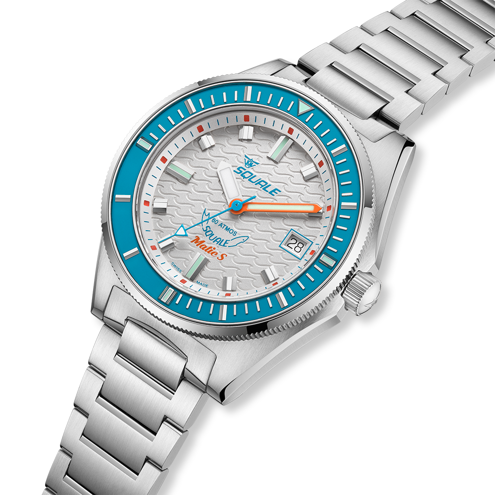Squale - Matic S White Bracelet - REFMATICLBWT.SSBX