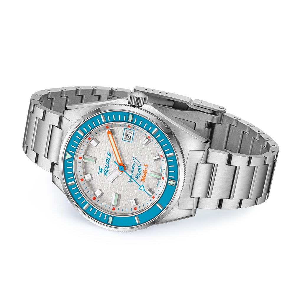 Squale - Matic S White Bracelet - REFMATICLBWT.SSBX