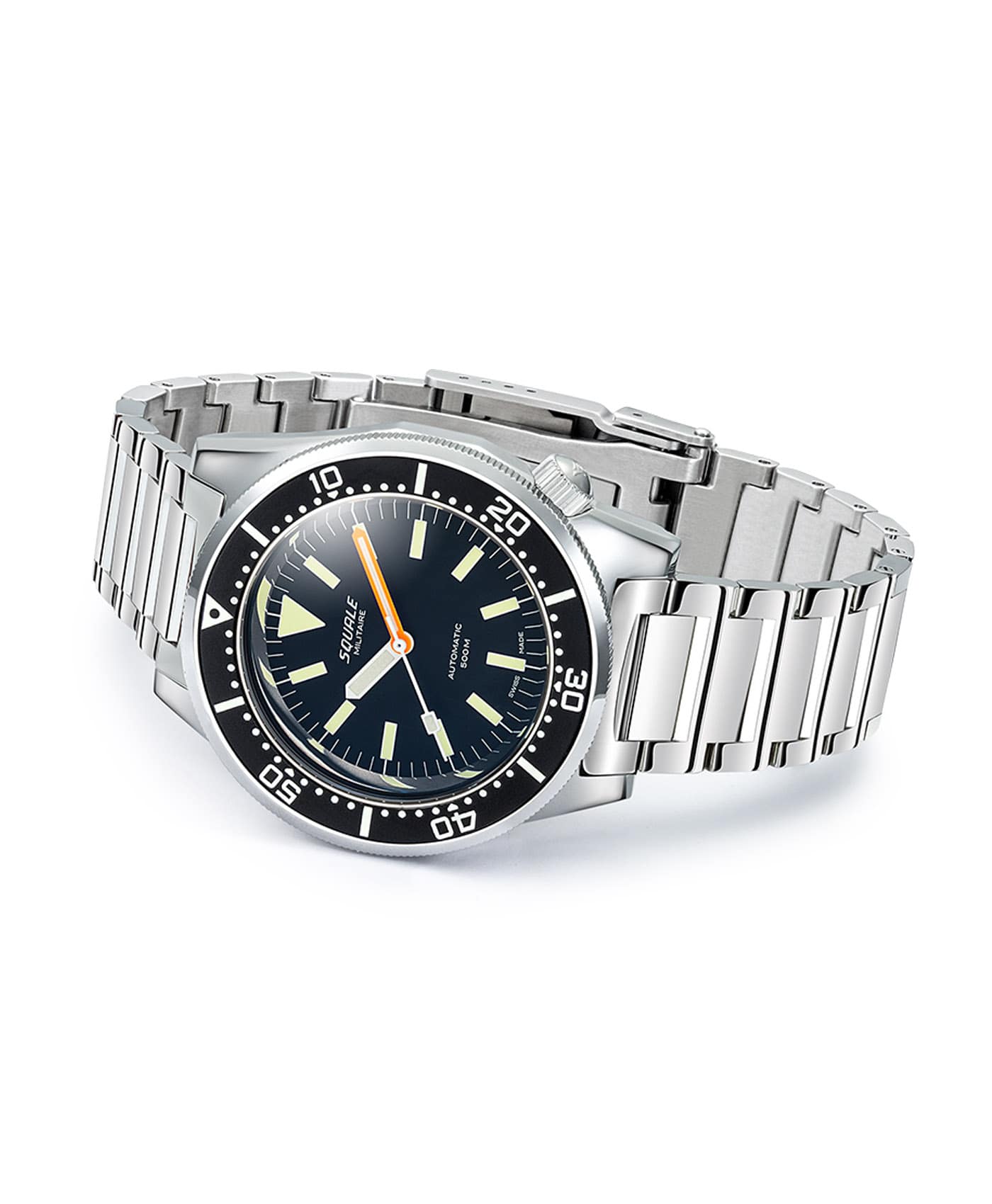Squale - 1521 Militaire - Polished - Bracelet - 1521MIL.SQ20L - 2-min
