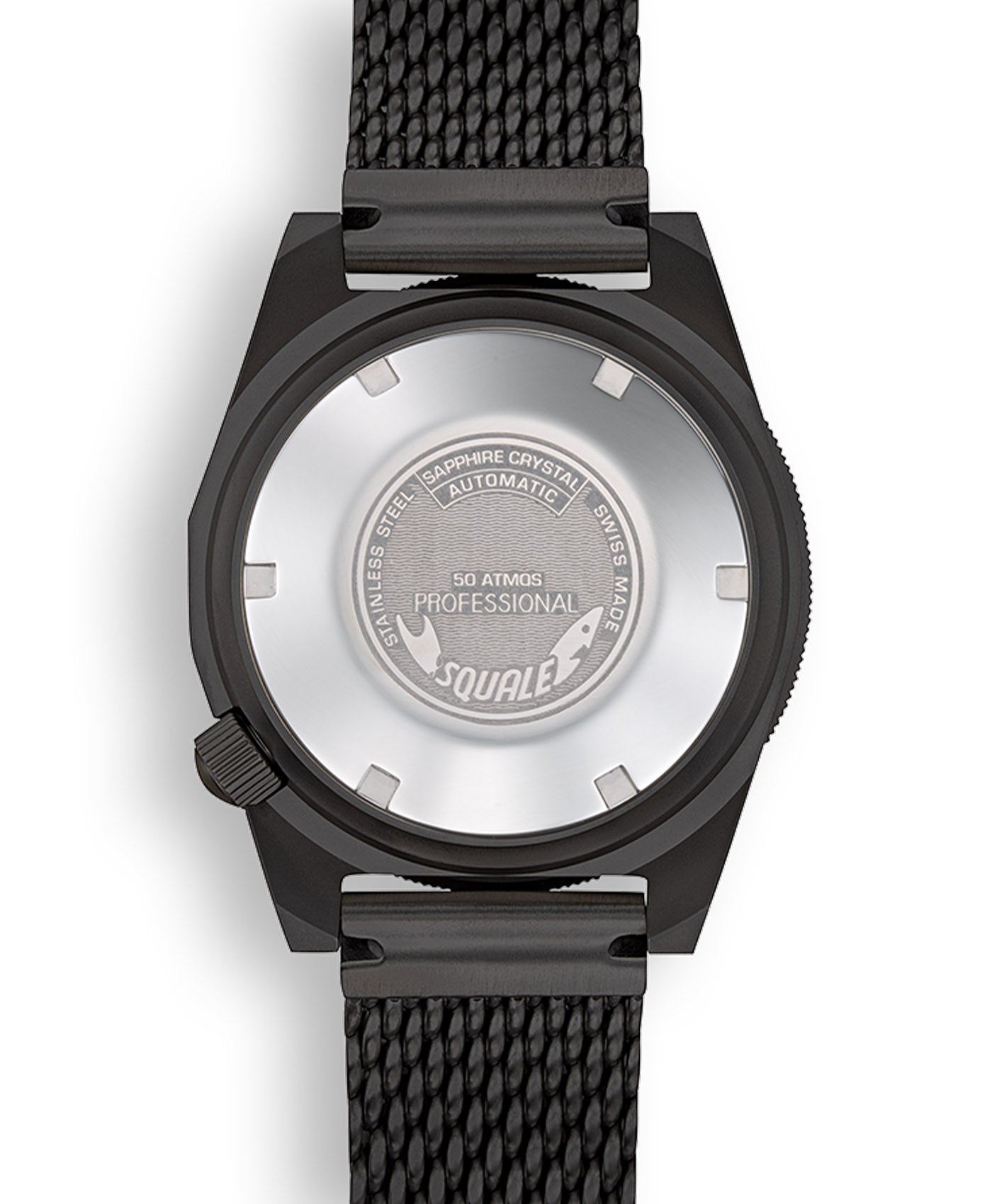Squale-1521 Series-026-A-Sandblasted-PVD-Mesh-caseback