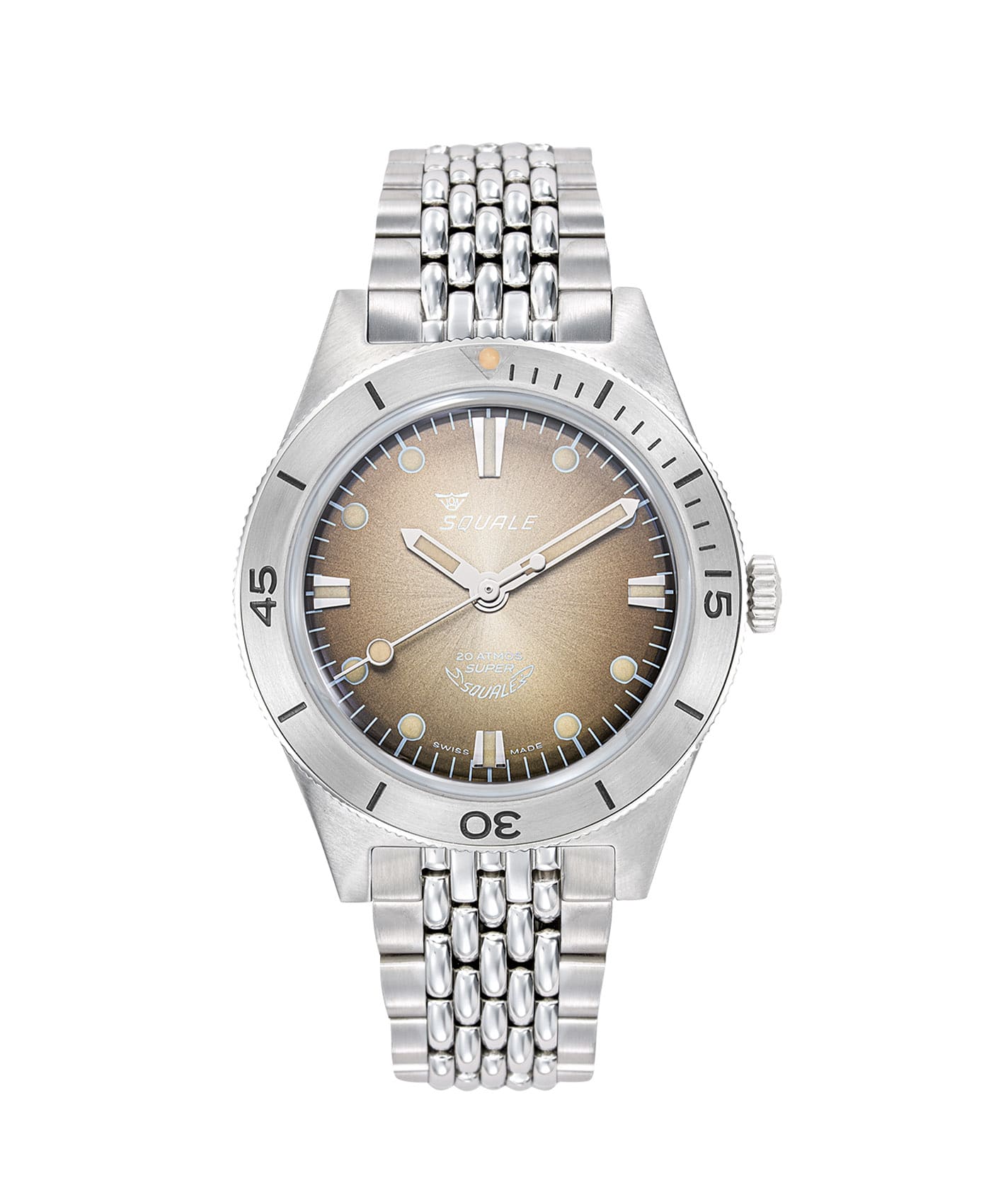 Squale - Super-Squale - Sunray Brown - SUPERSSBW.PBW-Bracelet-min