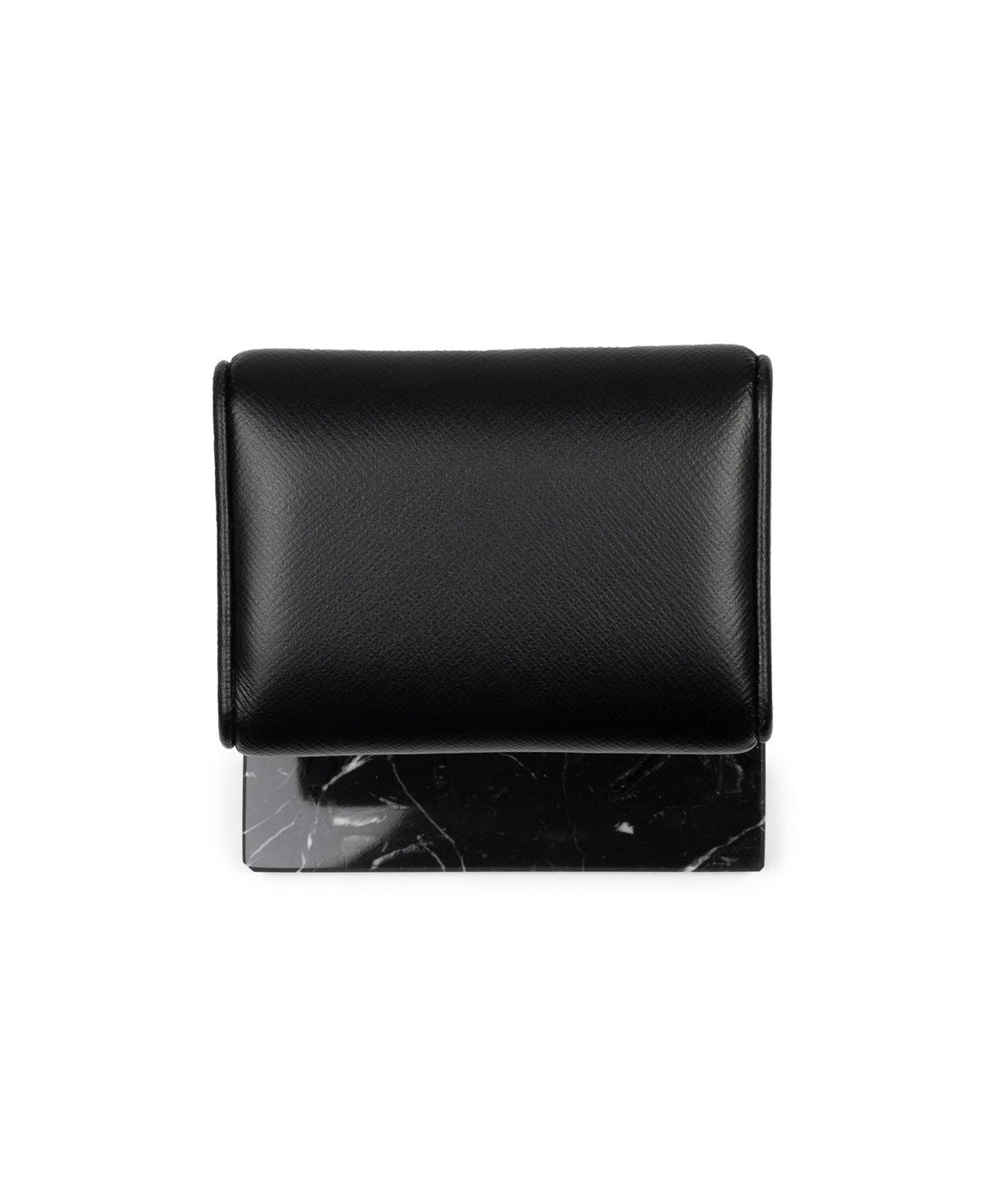 The Watch Stand - Single Stand - Black Saffiano4-min
