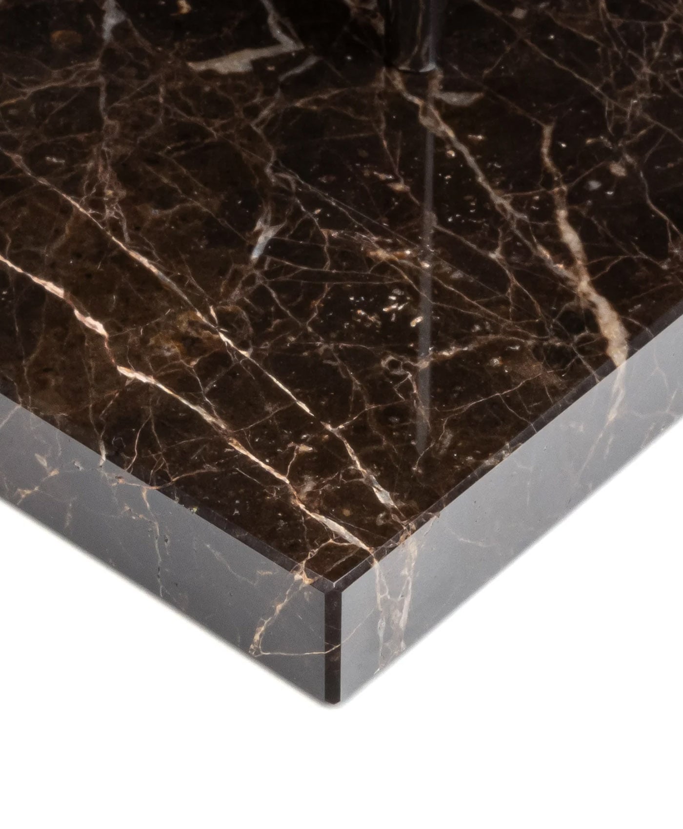 Top Wristonomy – Watch Stand Classic – Double – Brown & Brown - Saffiano-detail-min