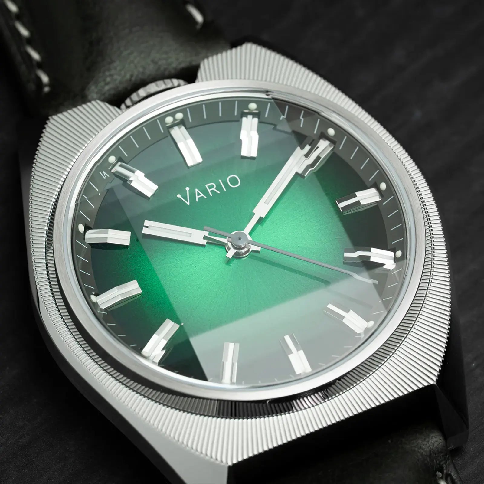 Vario Futurist Watch Sunburst Green Fume Watch