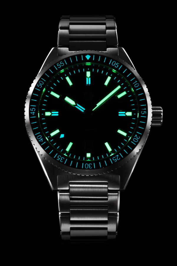 Zelos - Blacktip 41mm SS - Red Aventurine lume