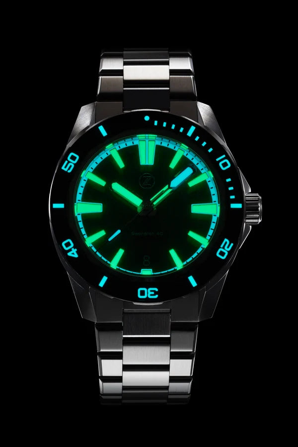 Zelos - Swordfish 40mm SS - Jade (Coming Soon - Sign up)