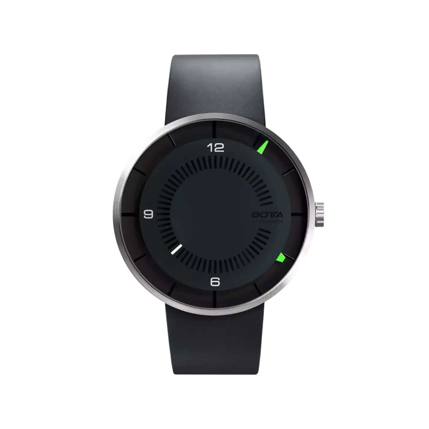 botta-clavius-automatic-titanium-green-rubber