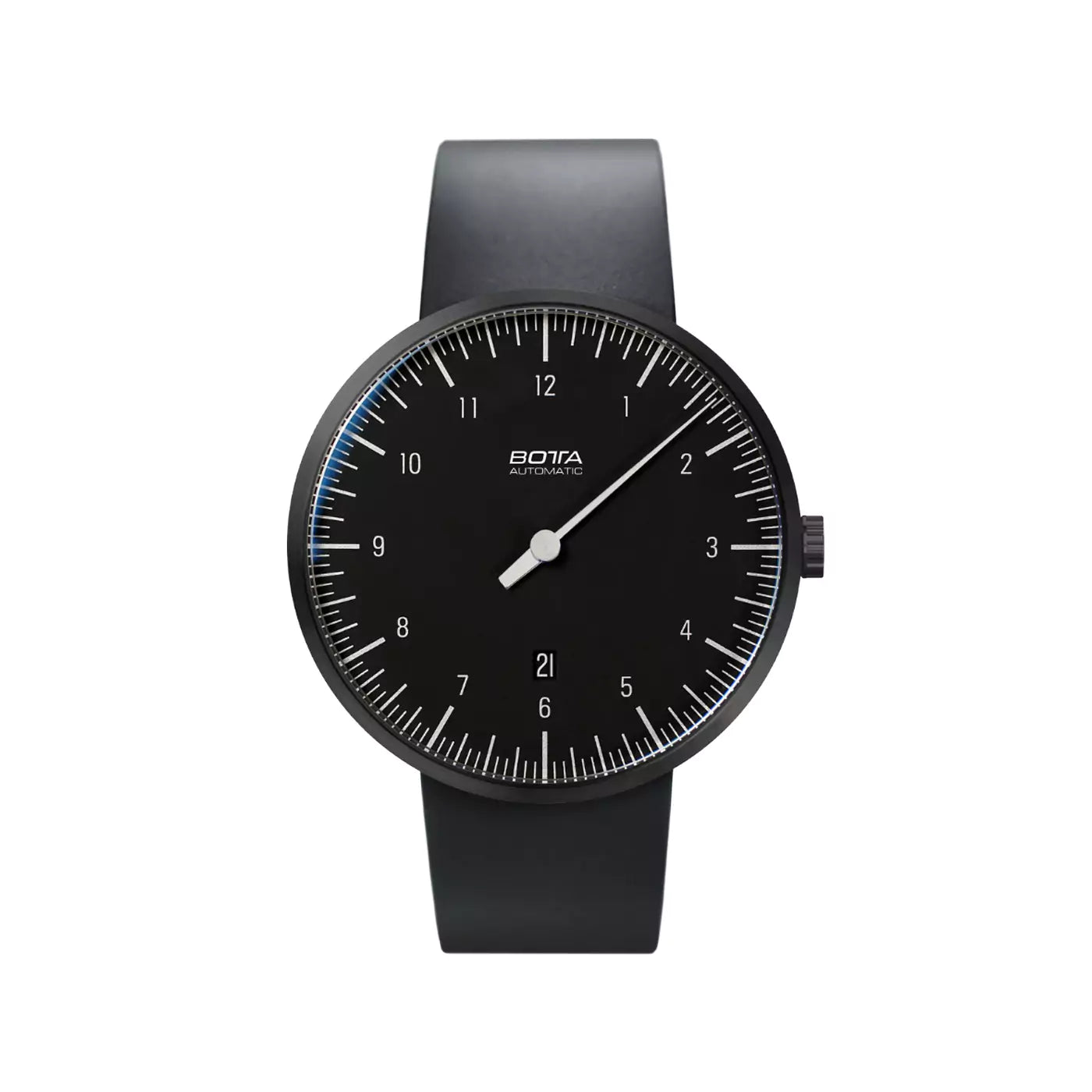 botta-uno-automatic-44-mm-black-pvd-black-dial-rubber-strap