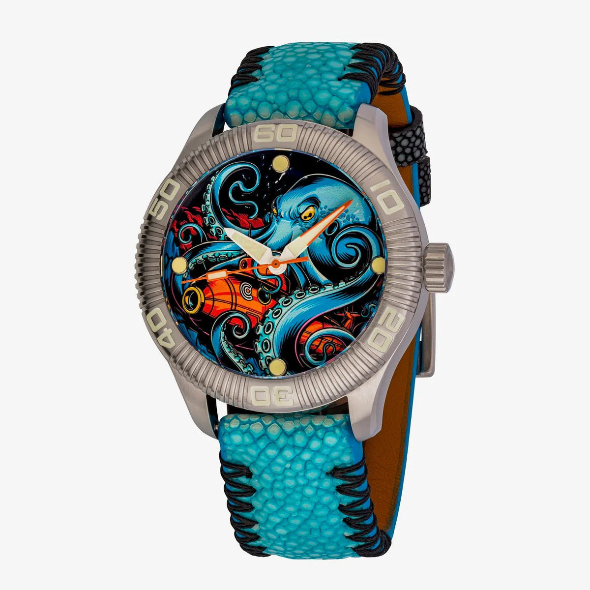 Ocean Crawler - Crawler One - Ceramic-Enamel Dial - Kraken's Wrath