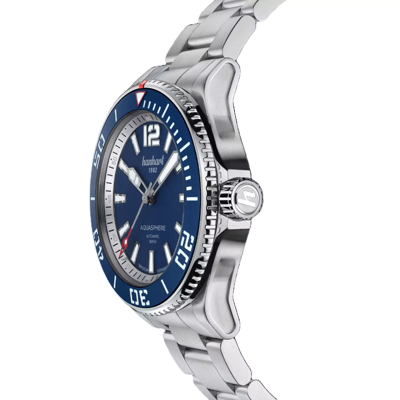hanhart-aquasphere-freefall-blue-42mm-crown
