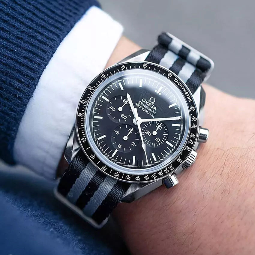 premium-single-piece-nylon-strap-black-grey-omega-speedmaster