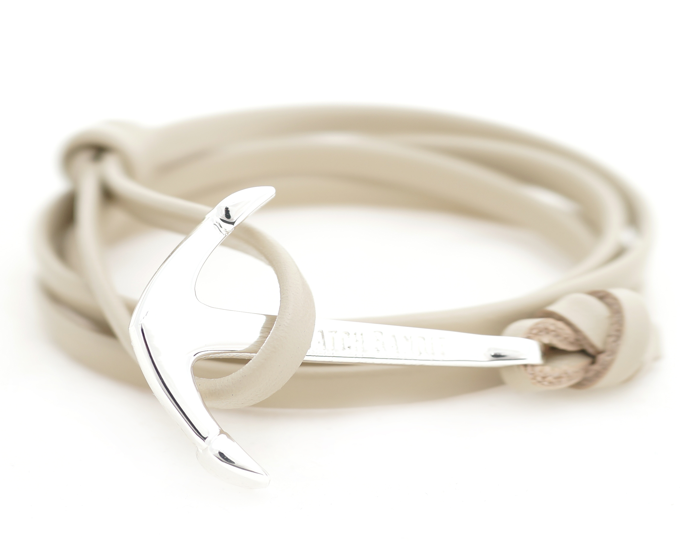 ... bracelets bracelets leather cord white gold anchors white gold plated