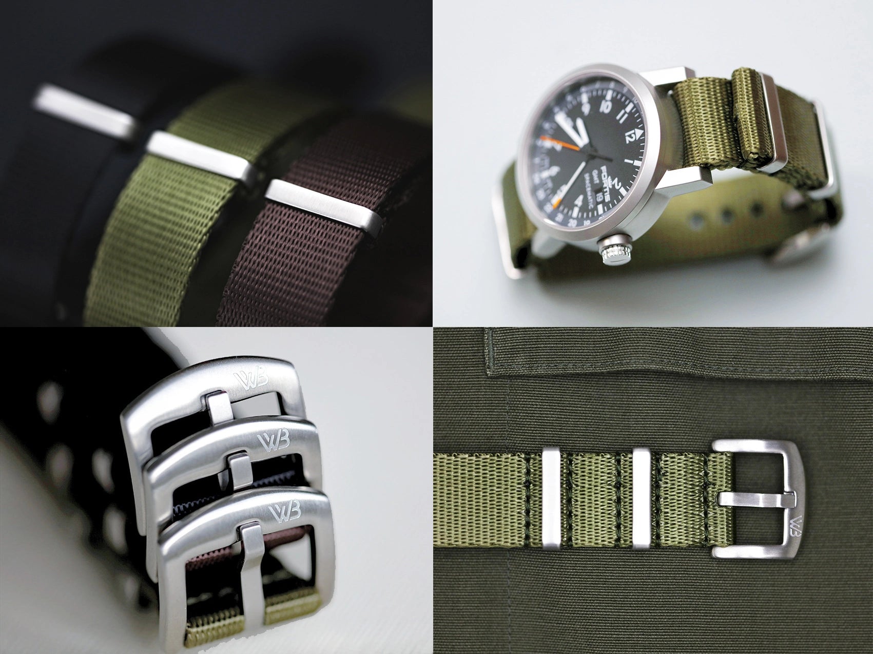 WatchBandit Single-Piece Nylon Straps