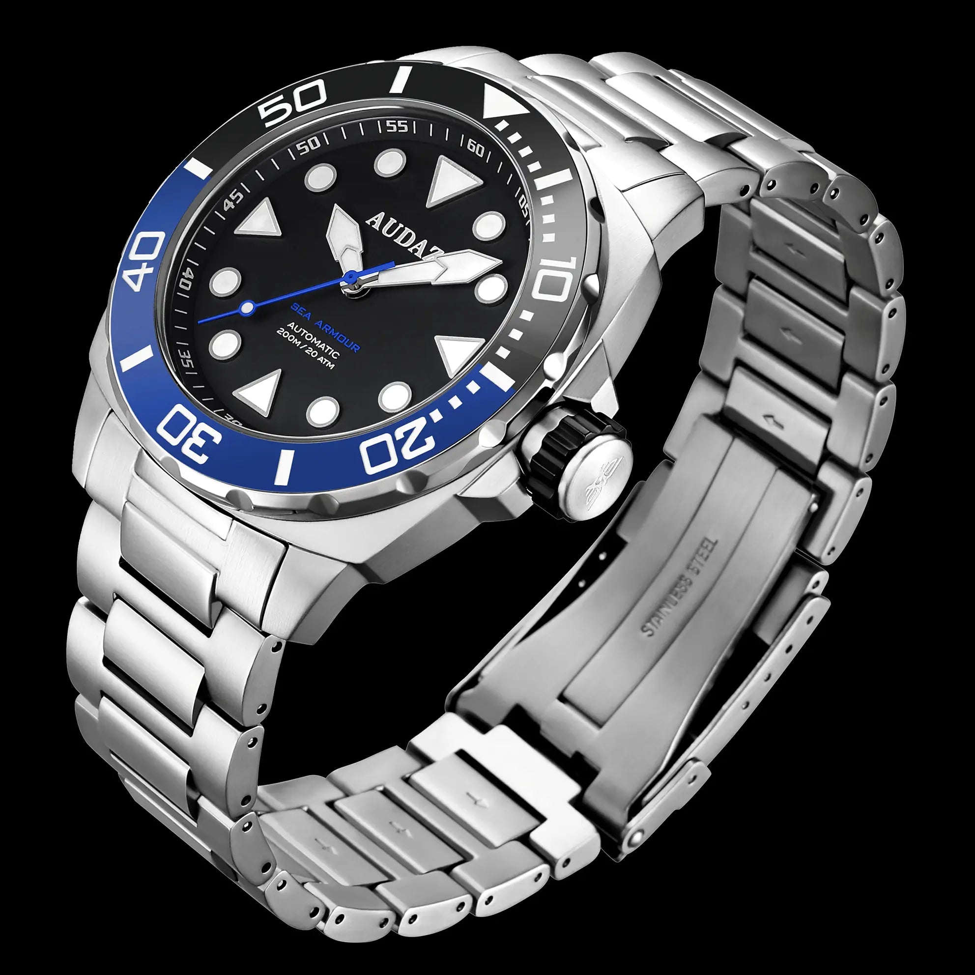 audaz blue black bezel