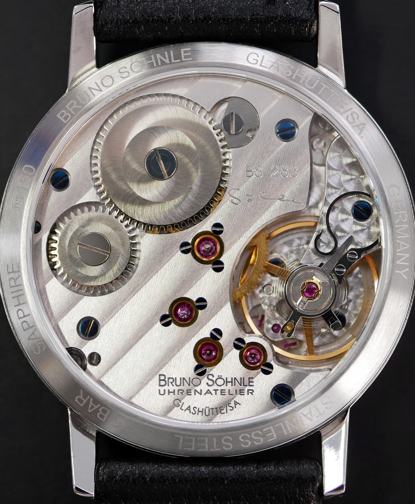 Bruno Söhnle Atelier caliber BS 283 (base movement Unitas 6498)-min