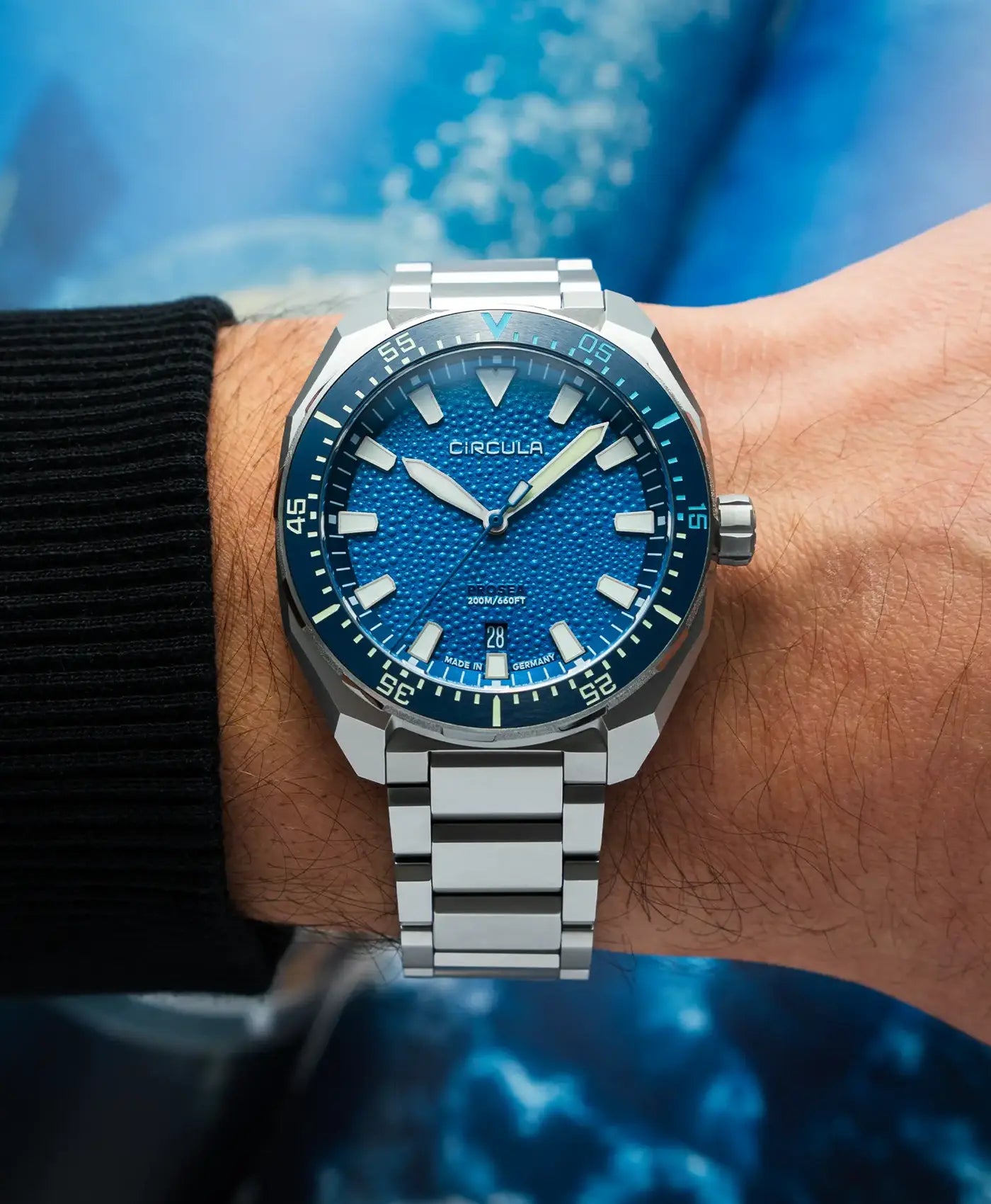 Circula - ProSea Blue - wrist shot