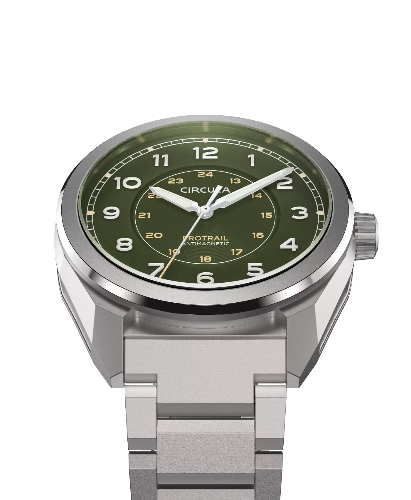 Circula ProTrail Green - steel bracelet 2