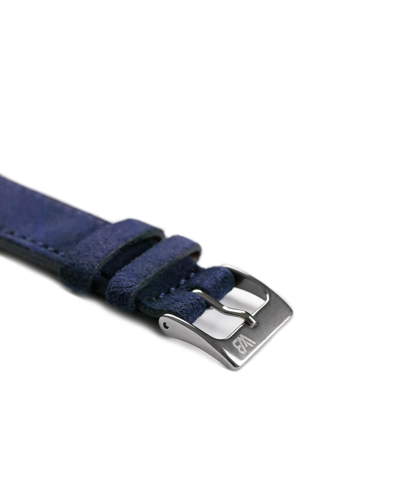 Classic Suede Strap – Dark Blue - WB Original - buckle-min
