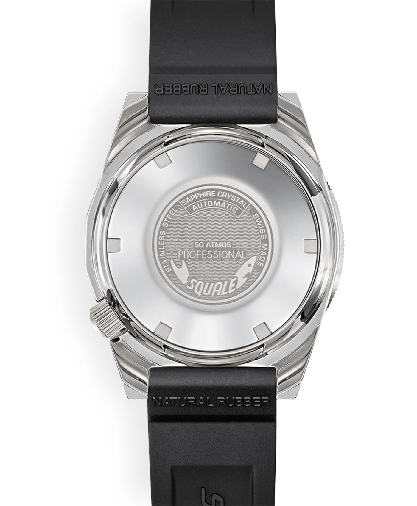 Squale – 1521 Series – 026:A Polished Ocean - case back