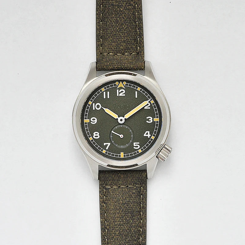 Vario - 1945 D12 - Army Green Field Watch