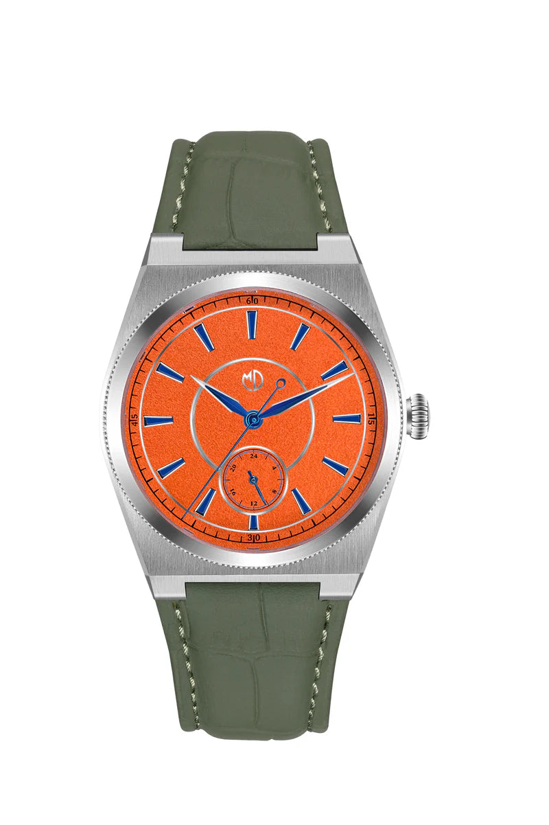 MD Watches Studio - Emerald Isle - Tangerine Dawn