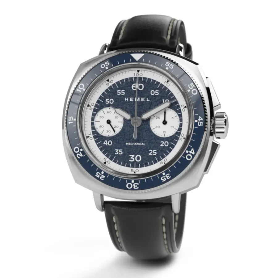Hemel - HF Series - Sky Racer - Hand Winding Mechanical - Navy Blue